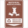 Material reciclável - Resíduos orgânicos 